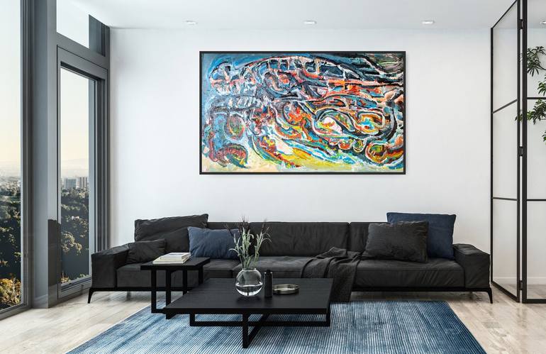 Original Abstract Painting by Andrew Walaszek