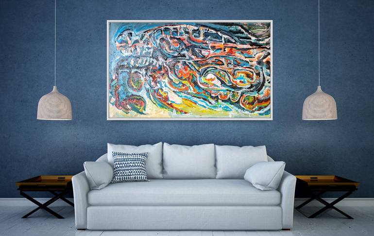 Original Abstract Painting by Andrew Walaszek