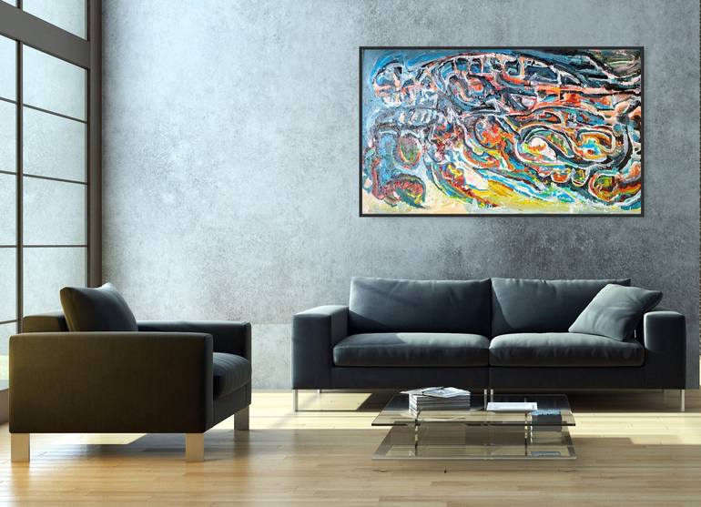 Original Abstract Painting by Andrew Walaszek