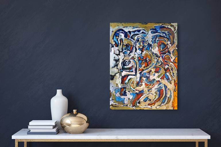 Original Abstract Painting by Andrew Walaszek