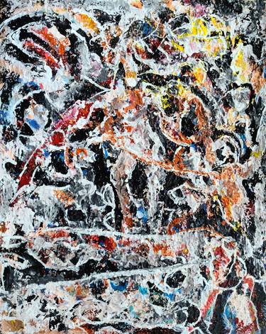 Original Abstract Expressionism Abstract Paintings by Andrew Walaszek