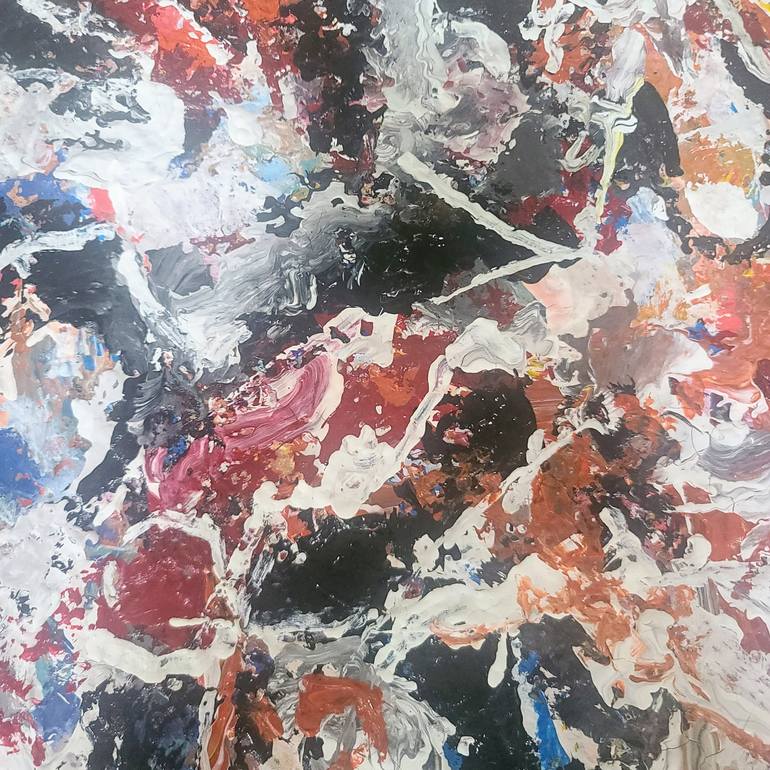 Original Abstract Expressionism Abstract Painting by Andrew Walaszek