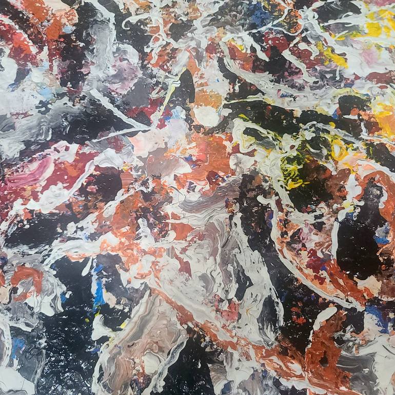 Original Abstract Expressionism Abstract Painting by Andrew Walaszek