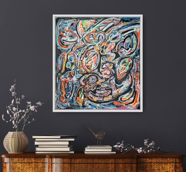 Original Abstract Painting by Andrew Walaszek