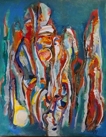 Original Abstract Expressionism Abstract Paintings by Andrew Walaszek