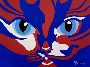 Cat's Eyes (Red, White & Blue) thumb