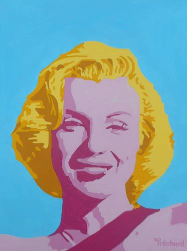 Original Pop Art Celebrity Paintings by Sian Pritchard