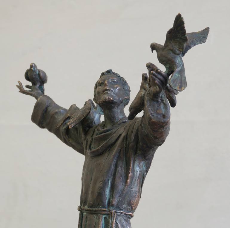 Original Figurative Religion Sculpture by Nikolay Shatalov