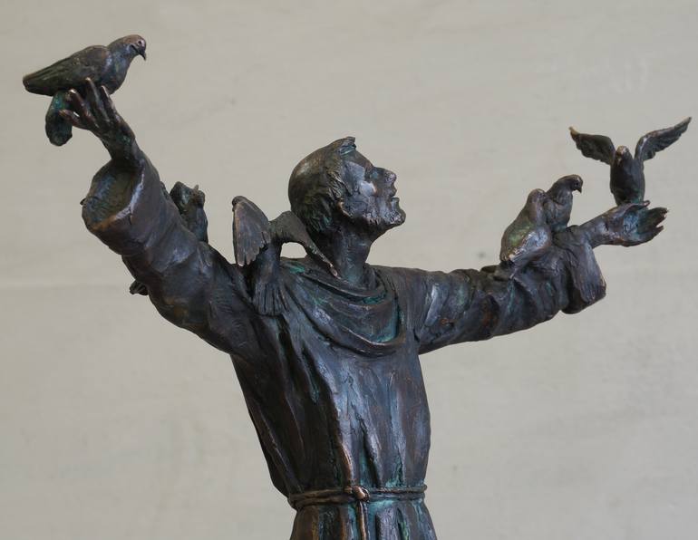 Original Figurative Religion Sculpture by Nikolay Shatalov