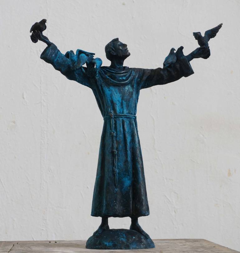 Original Figurative Religion Sculpture by Nikolay Shatalov