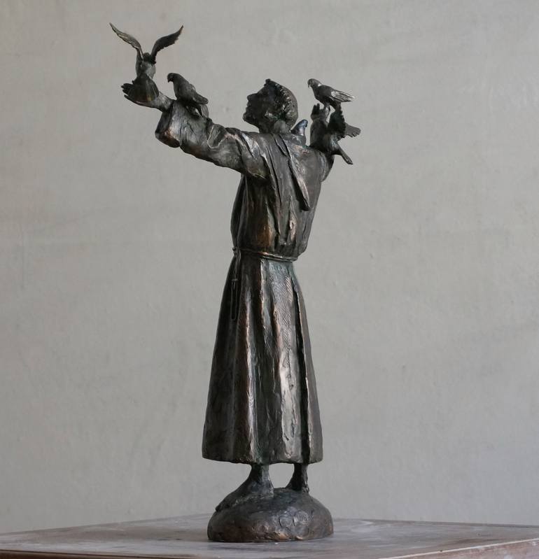 Original Figurative Religion Sculpture by Nikolay Shatalov