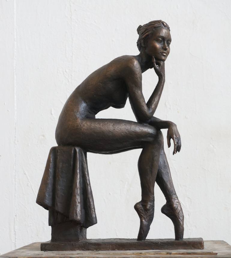 Original Figurative Culture Sculpture by Nikolay Shatalov