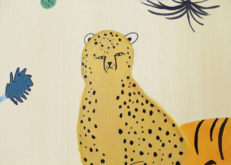 Original Illustration Animal Painting by Dora Sanfilippo