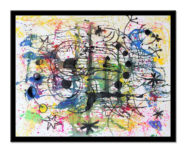 Original Abstract Painting by Dr eight LOVE