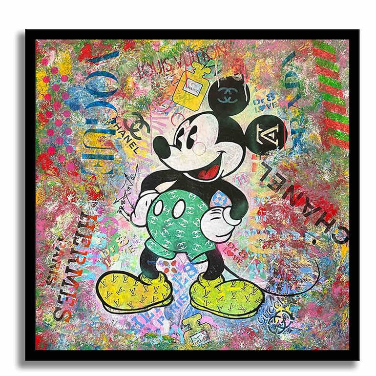 Original Cartoon Painting by Dr eight LOVE