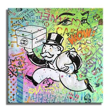 Original Pop Art Cartoon Printmaking by Dr Eight Love