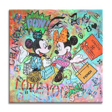 Original Pop Art Cartoon Printmaking by Dr Eight Love