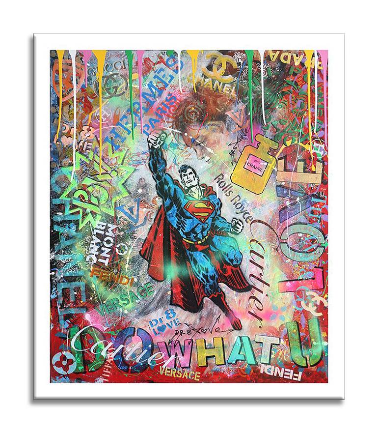 Original Pop Art Comics Printmaking by Dr Eight Love