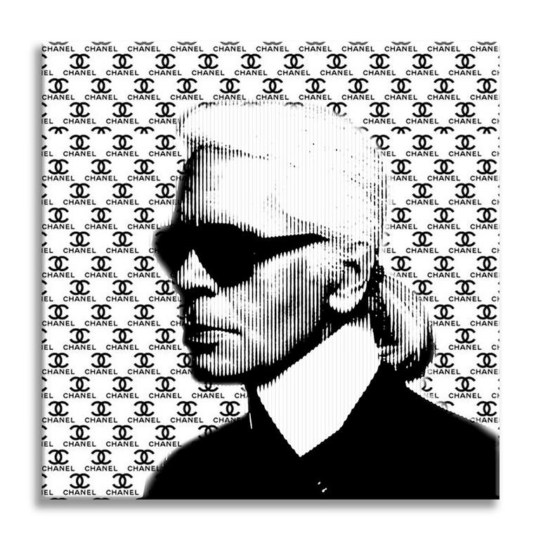 アート・デザイン・音楽 LAGERFELD CHANEL shows Karl Lagerfeld Chanel - Limited Edition Giclee Paper