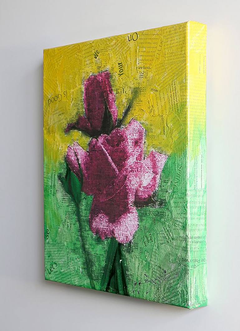 Original Abstract Nature Printmaking by Dr Eight Love