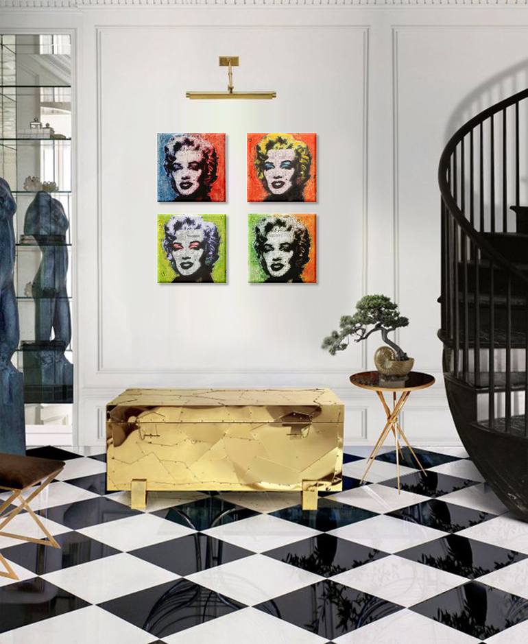 Original Pop Art Pop Culture/Celebrity Printmaking by Dr Eight Love
