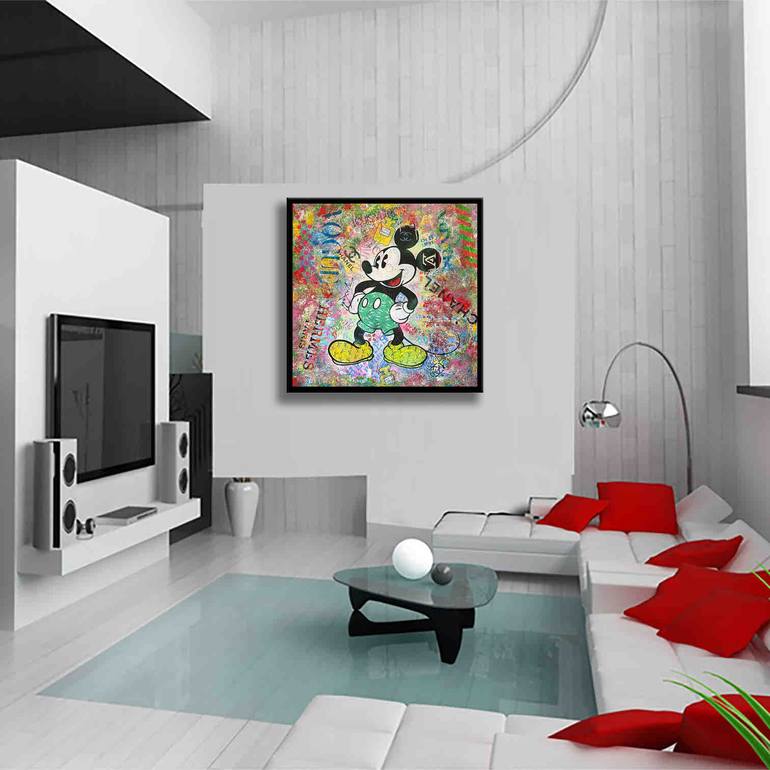 Original Pop Art Cartoon Printmaking by Dr Eight Love