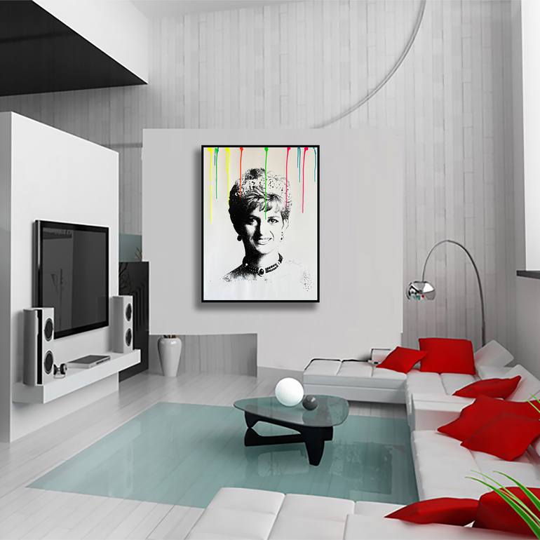 Original Pop Art Pop Culture/Celebrity Printmaking by Dr Eight Love