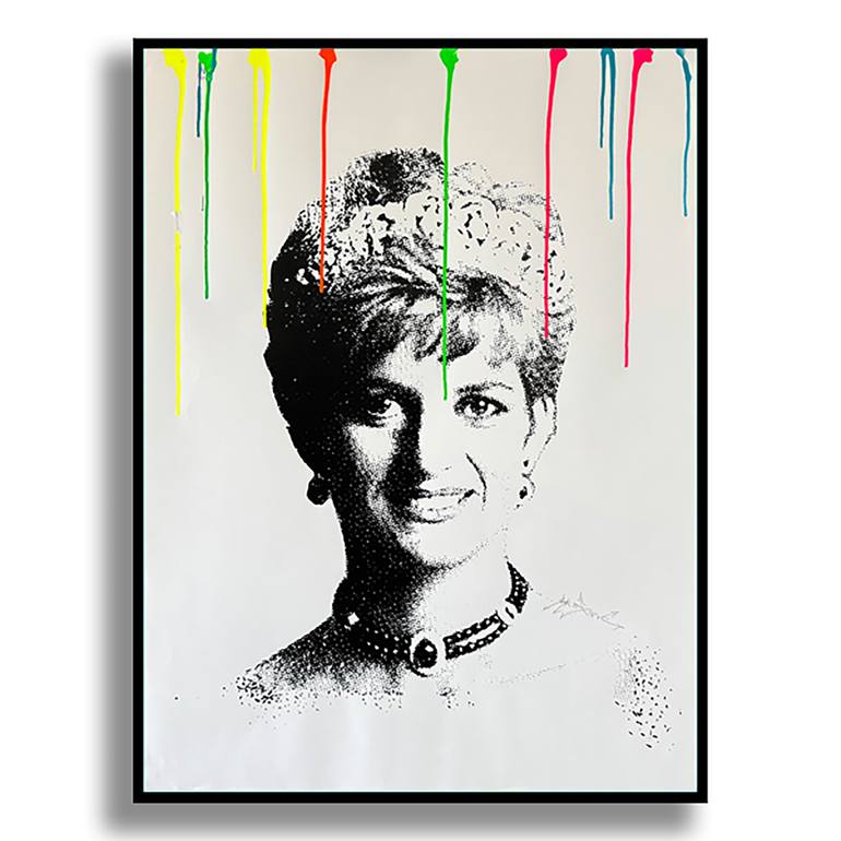 Original Pop Art Pop Culture/Celebrity Printmaking by Dr Eight Love