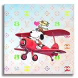 Snoopy Dubai - Original Painting on Canvas by Dr eight LOVE