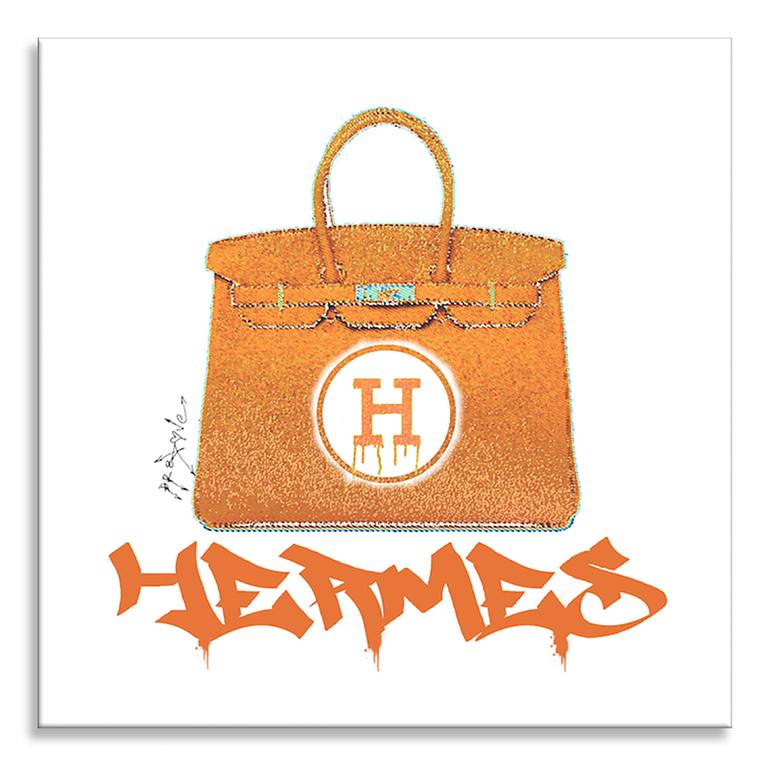 Hermes Handbags color 1 – Paper Limited Edition Printmaking by Dr eight ...