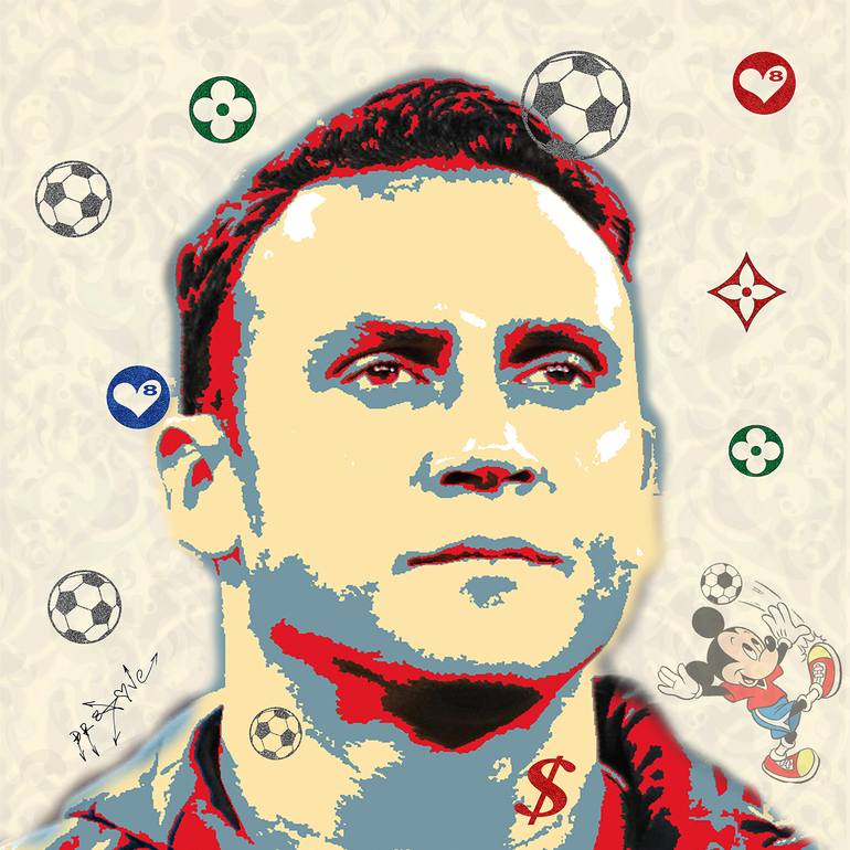 Original Figurative People Painting by Dr Eight Love