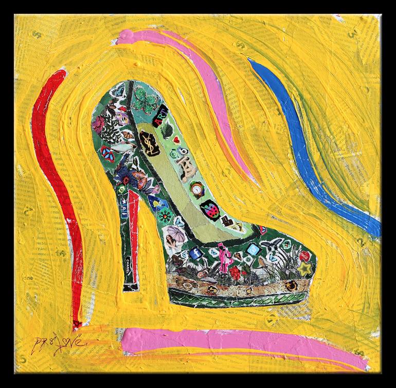 Original Pop Art Fashion Printmaking by Dr eight LOVE