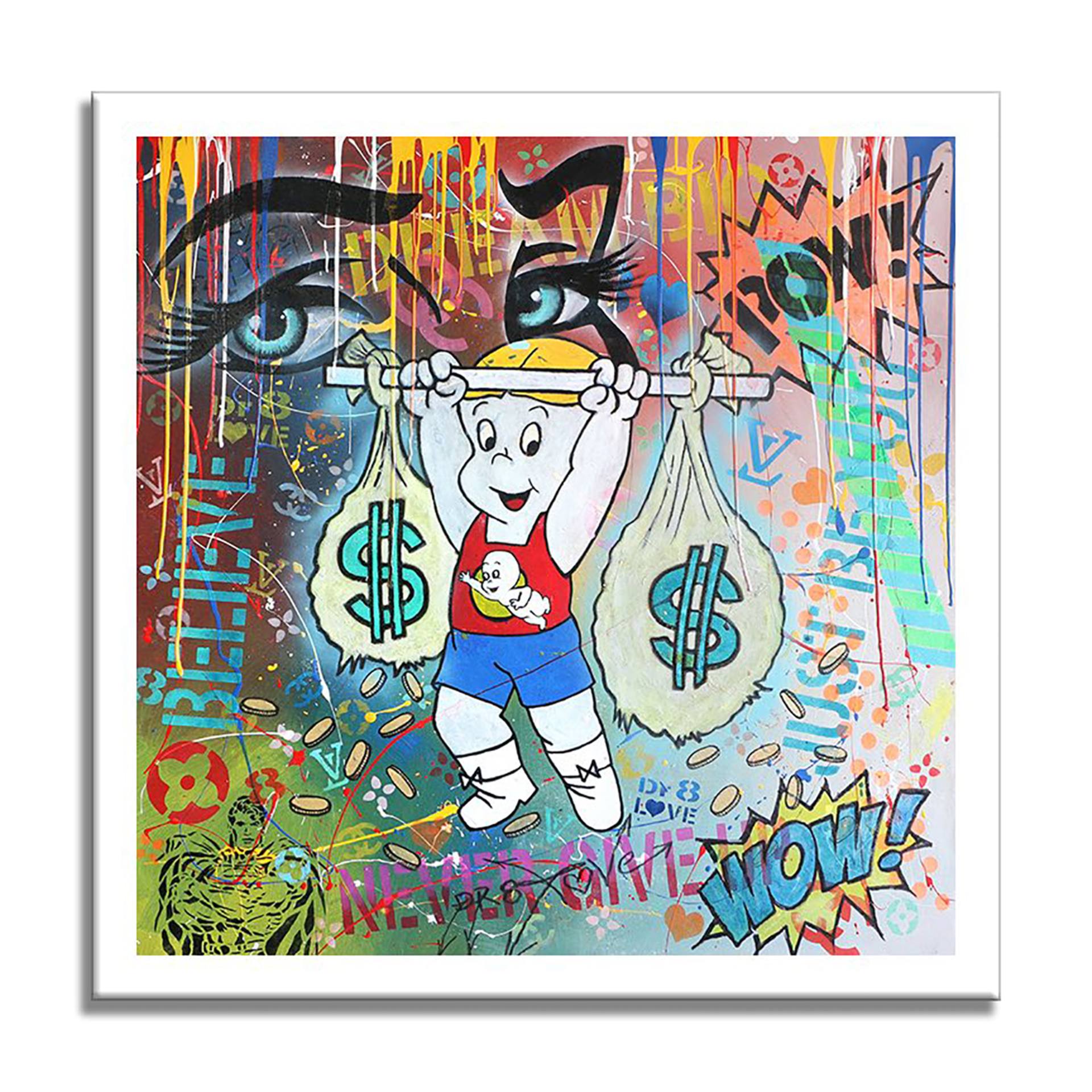 Dr8love Street Pop Art, Original Paintings Limited Editions Paper & canvas