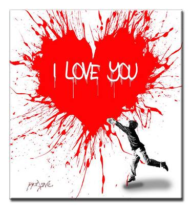 I Love You - Canvas Limited Edition thumb