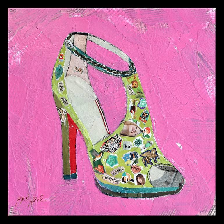 Original Pop Art Fashion Printmaking by Dr eight LOVE