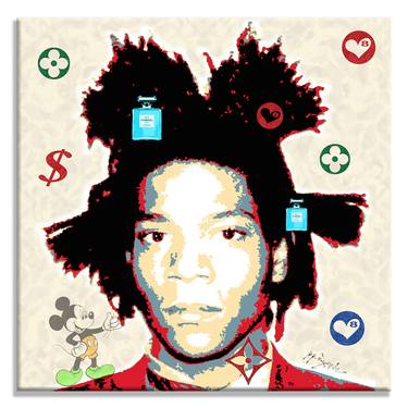 Original Pop Art Portrait Printmaking by Dr eight LOVE