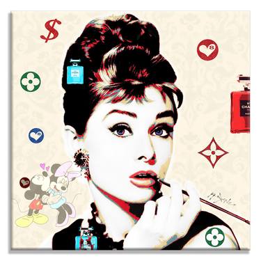 Audrey Hepburn 1 - Canvas - Limited Edition thumb