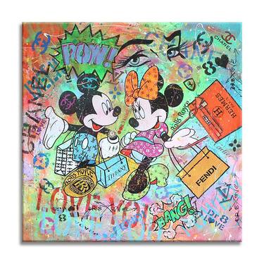 Mickey Minnie Hermes - Canvas - Limited Edition thumb