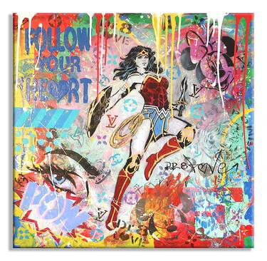 Love Wonder Woman - Canvas - Limited Edition of 50 thumb