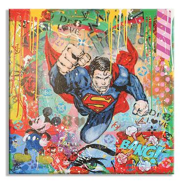 Follow Superman - Canvas - Limited Edition of 50 thumb