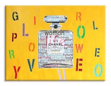 Chanel N5 Girl Power -Canvas - Limited Edition of 50 thumb