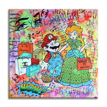 Mario you're my HERO! - Canvas - Limited Edition of 80 thumb