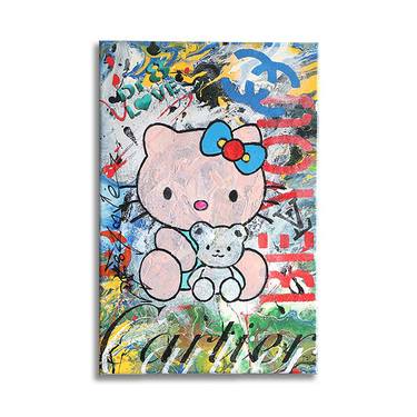 Cartier-Helloooo Kitty - Canvas - Limited Edition of 70 thumb