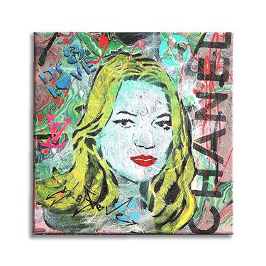 Original Pop Art Celebrity Paintings by Dr eight LOVE