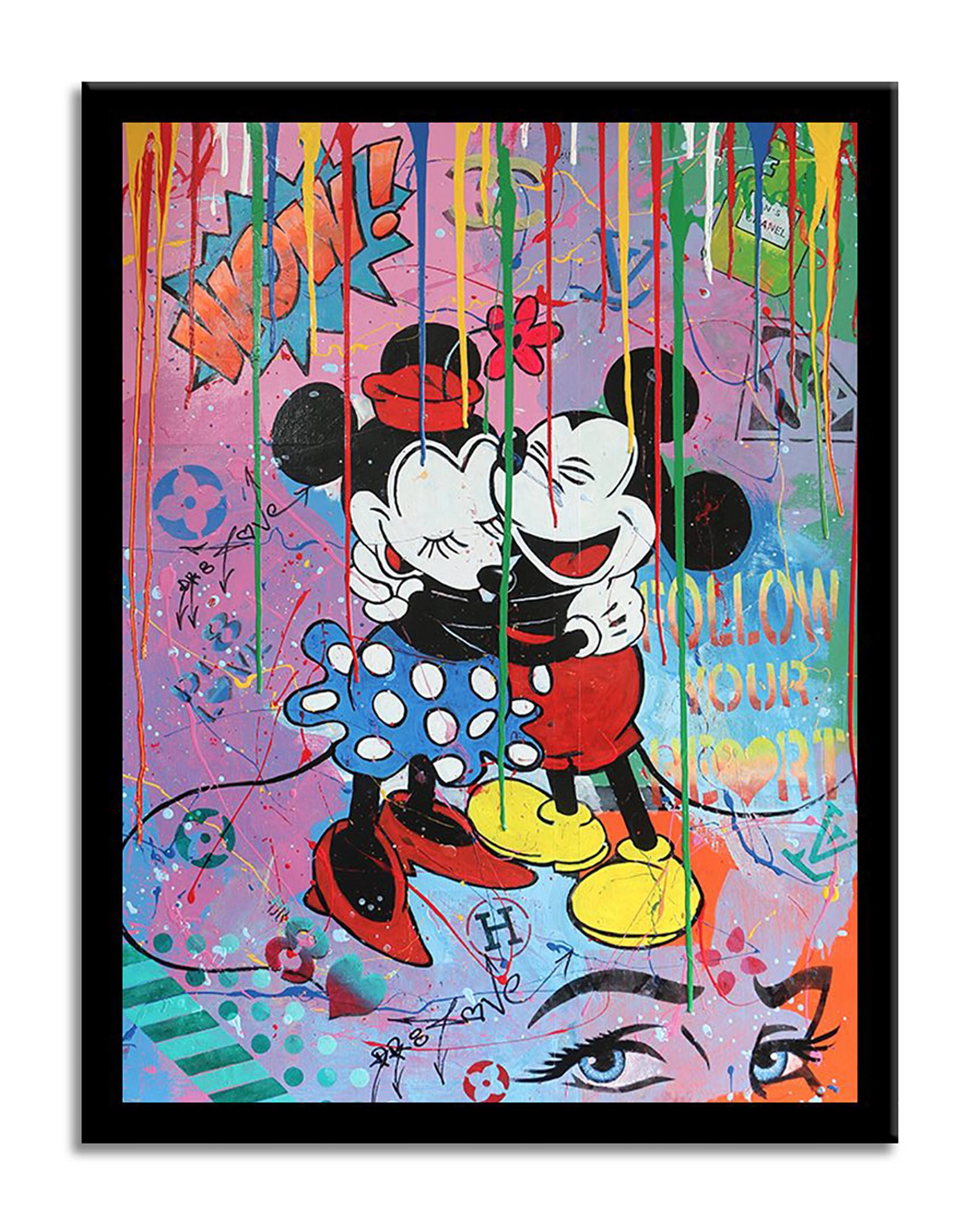 ▷ Mickey Love LV by Alik999, 2021, Print