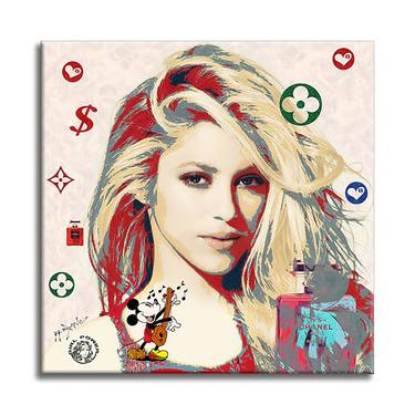 Shakira Super - Canvas- - Limited Edition of 50 thumb