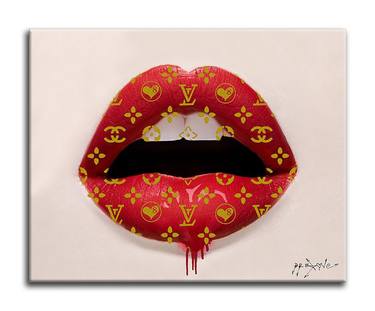 Original Pop Art Fashion Printmaking by Dr eight LOVE