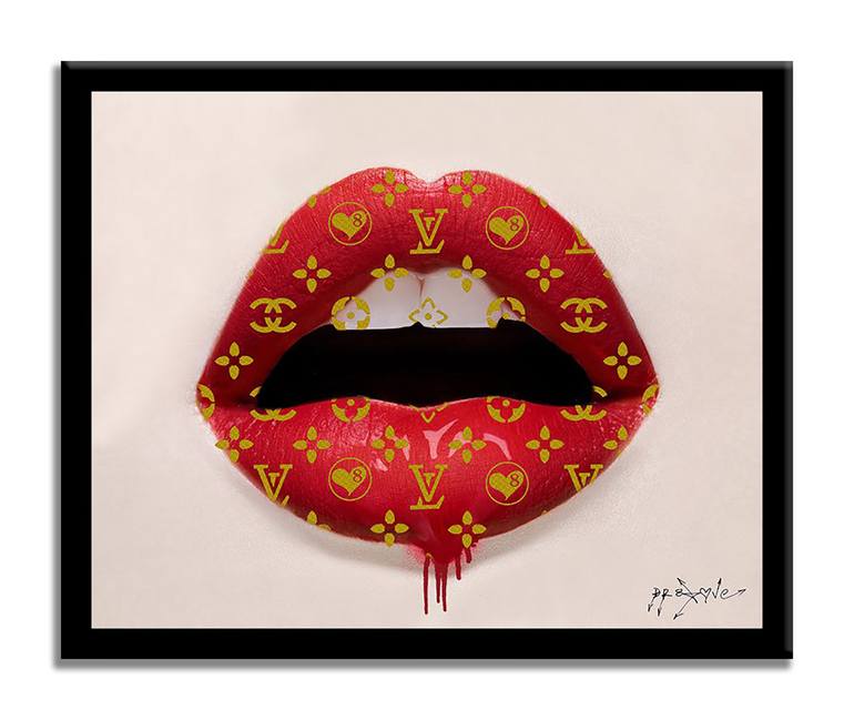 Original Pop Art Fashion Printmaking by Dr eight LOVE