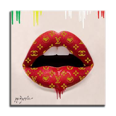 Original Pop Art Love Printmaking by Dr eight LOVE