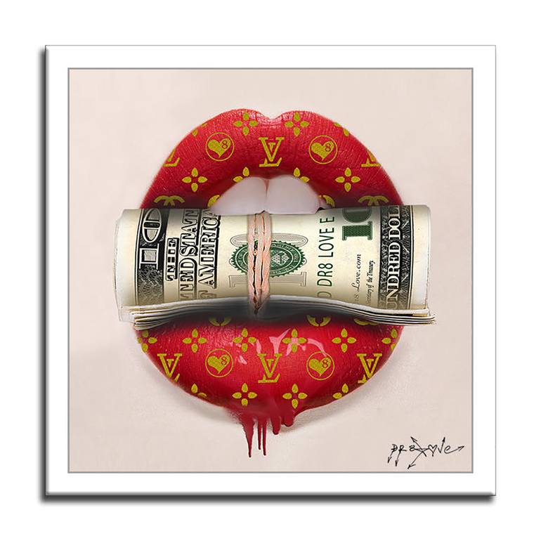 Original Pop Art Love Printmaking by Dr Eight Love